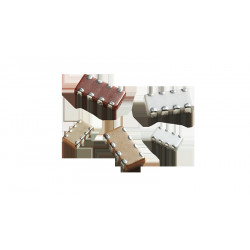 Condensateur CMS MLCC 0402 1,0nF X7R ±10% 10V Réseaux 4  MLCC (NW4) PDC