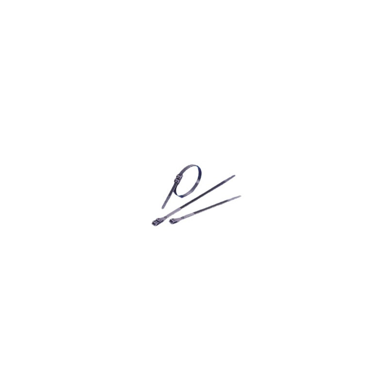 Colliers et liens de serrage. Type colson sans pince - 292 x 9 mm  - Naturel - Sachet de 100 Colliers