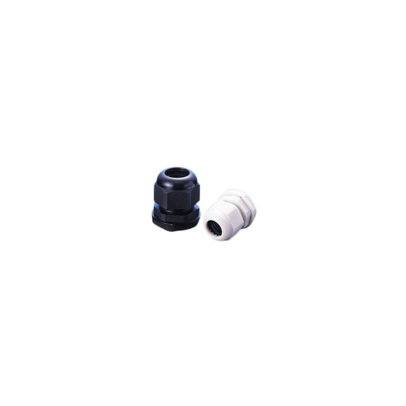 Presse-étoupe avec contre écrou - 54 mm -  PG42 - Noir - Sachets de 10 Presse-étoupes