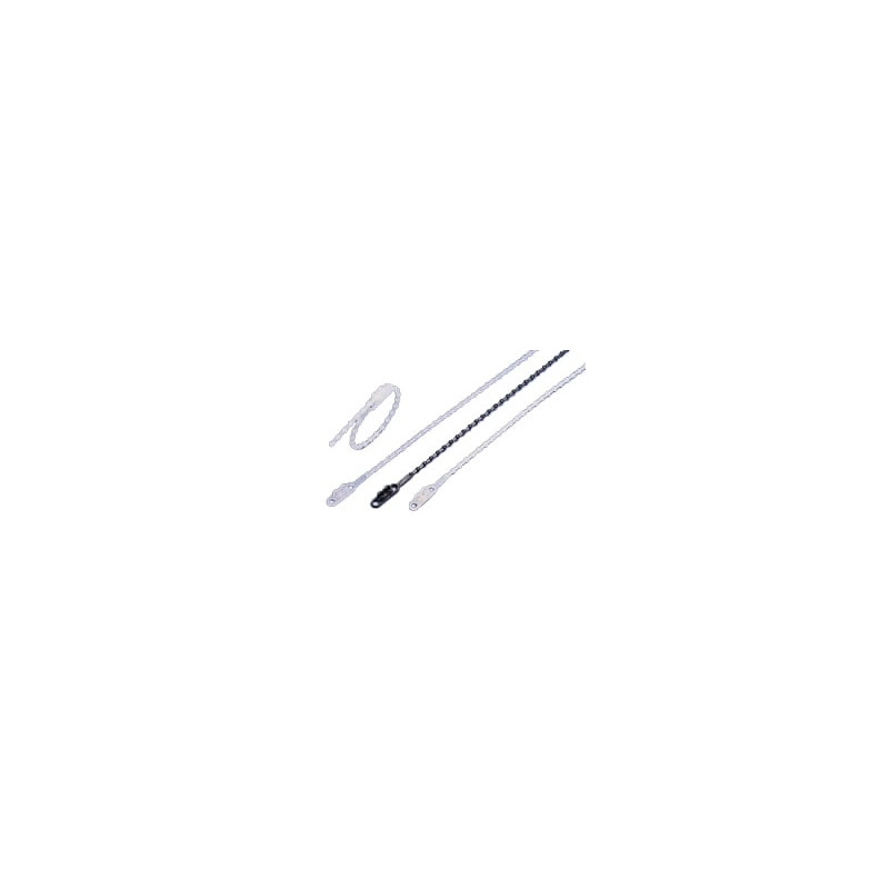 Colliers et liens de serrage. Noeud - 167 x 3,9 mm - Noir - Sachet de 100  Colliers