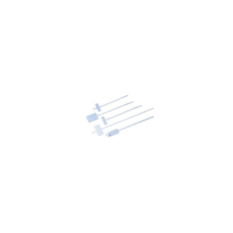 Colliers et liens de serrage 200x4,6 mm Marquage Dessous 28x13 mm Naturel - Sachet de 100  Colliers