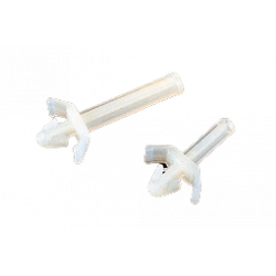 Rivets - 19,1 x 14,5 mm - Naturel - Sachet de 100 Entretoises