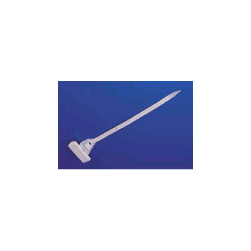 Colliers et liens de serrage 160x5 mm Marquage A glisser 9,2*30 mm Naturel - Sachet de 100  Colliers