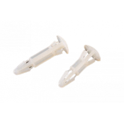 Rivets - 9,8 x 4 mm - Naturel - Sachet de 100 Entretoises