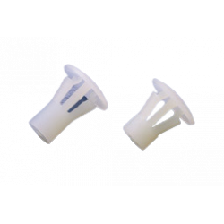Rivets - 9,8 x 5,5 mm - Naturel - Sachet de 100 Entretoises