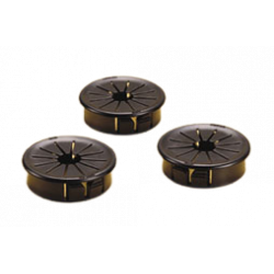Bouchon - 10 x 24 mm - Noir - Sachet de 100 Bouchons