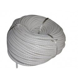 Gaine Flash. Standard - 10 m x 8 mm - Blanc - Longueur de 10 m