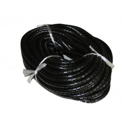 Gaine Flash. Standard - 5 m x 15 mm - Noir - Longueur de 5 m
