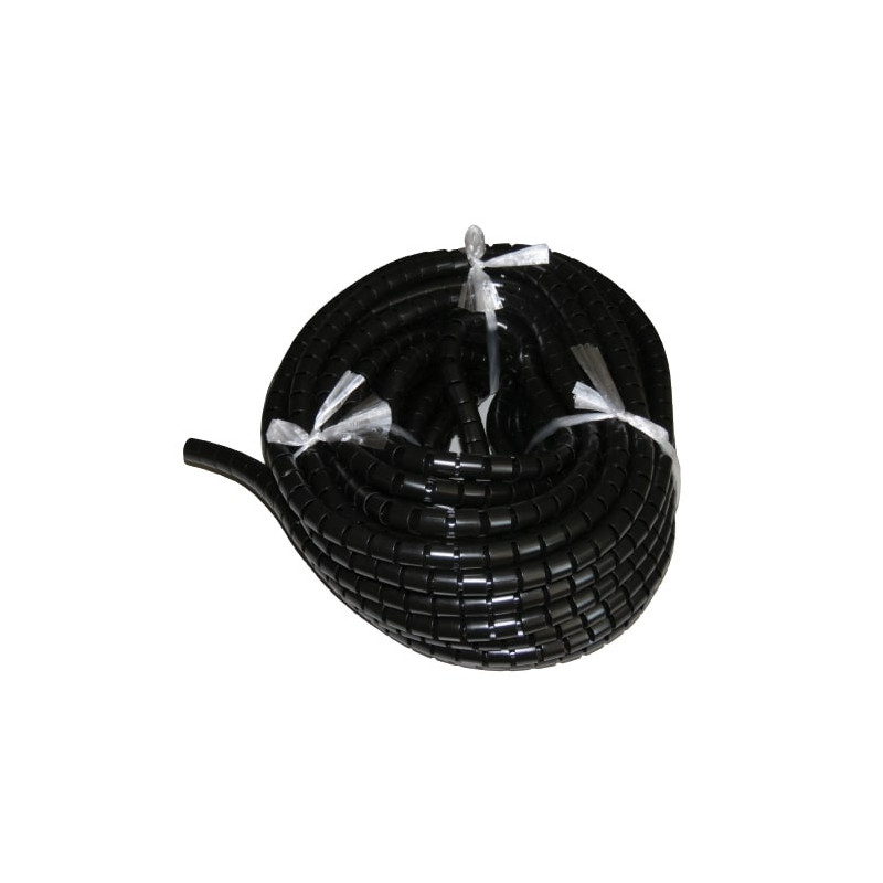 Gaine Flash. Ignifugé UL94V-0 - 30 m x 20 mm - Noir - Bobine de 30 m