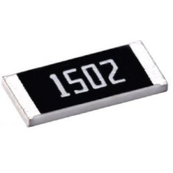 Résistances CMS 0603 1%  1,58 Mohm - 1/10W - 200ppm - Série HVR
