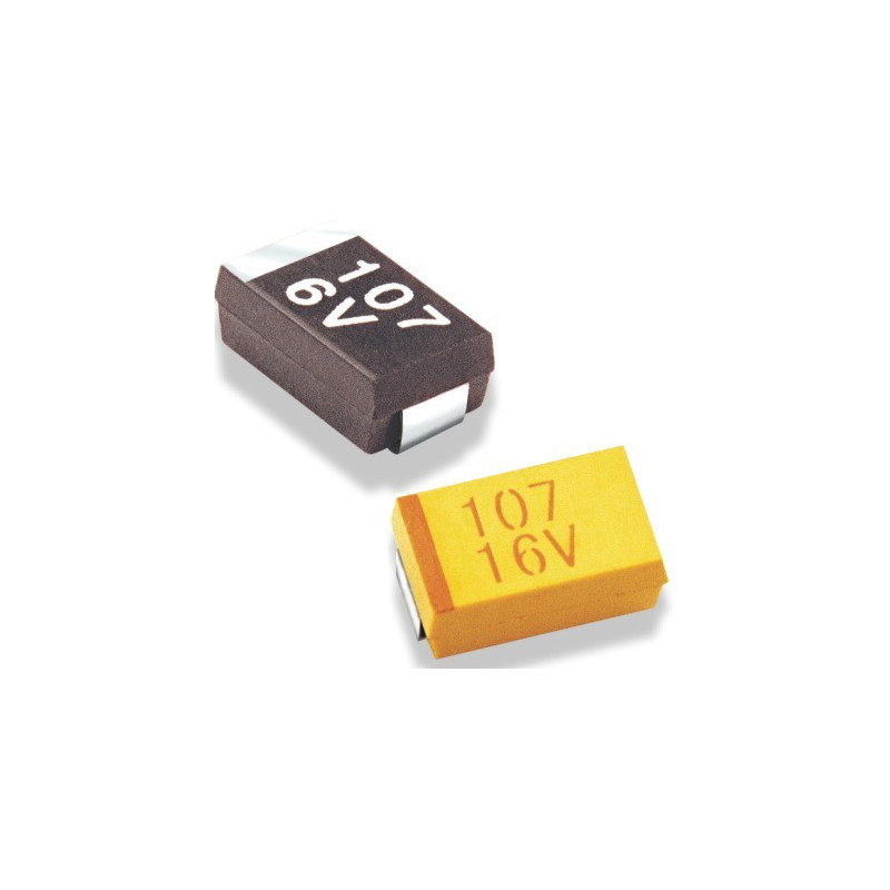 Condensateur Tantal" Boitier 4-D  4,7µF ±10% 5V LOW ESR (LE) TANCAP