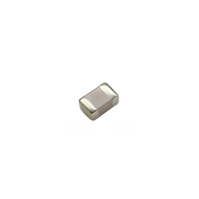 Condensateur CMS MLCC 0402 0,8pF NPO ±0,10pF 50V HF (HF) PDC