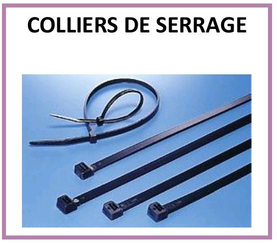 Colliers Liens de serrage