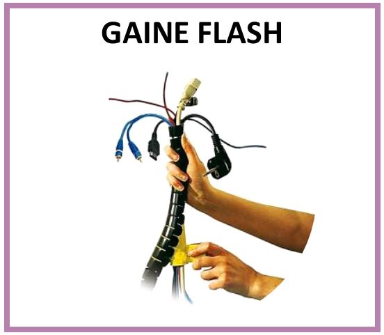 Gaine flash - Gaine de maintien de câble